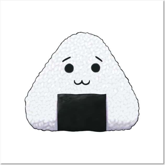 Onigiri Wall Art by Art_of_Rob